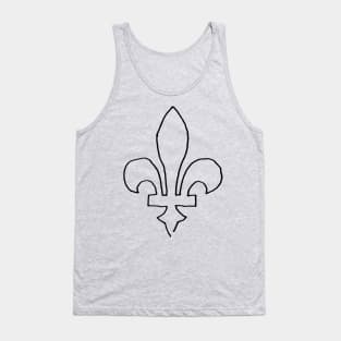 One line Quebec Tank Top